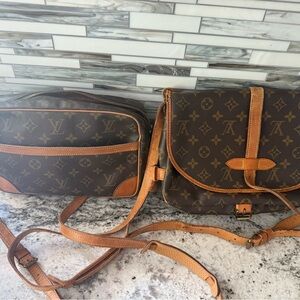 Louis Vuitton Trocadero in Warm Tan and Saumur 30 BOTH INCLUDED FOR ONE PRICE